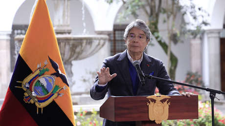 El presidente de Ecuador, Guillermo Lasso