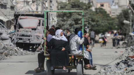 Israel prepara "un documento conceptual" para el traslado de los 2,3 millones de residentes de la Franja de Gaza a Egipto