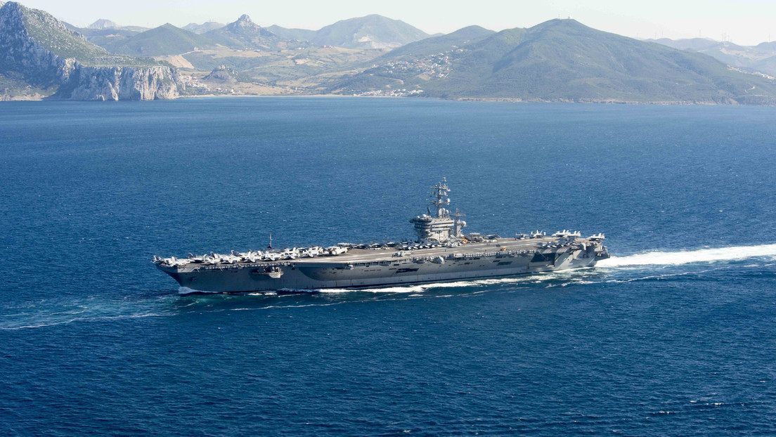 Grupo liderado por el portaviones estadounidense Eisenhower llega al golfo de Omán