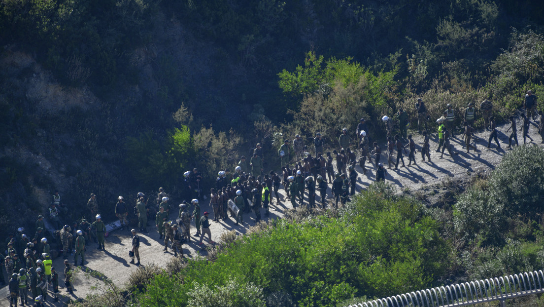 VIDEO: Más de 400 inmigrantes ilegales intentaron entrar a España desde Marruecos