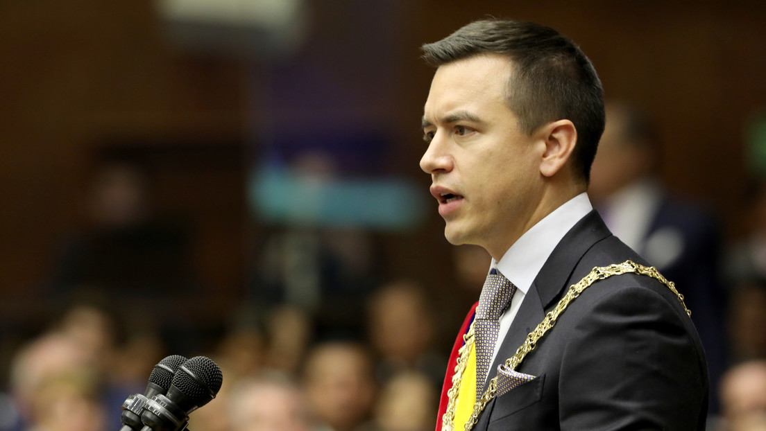 Daniel Noboa: "Ecuador está en su peor momento"