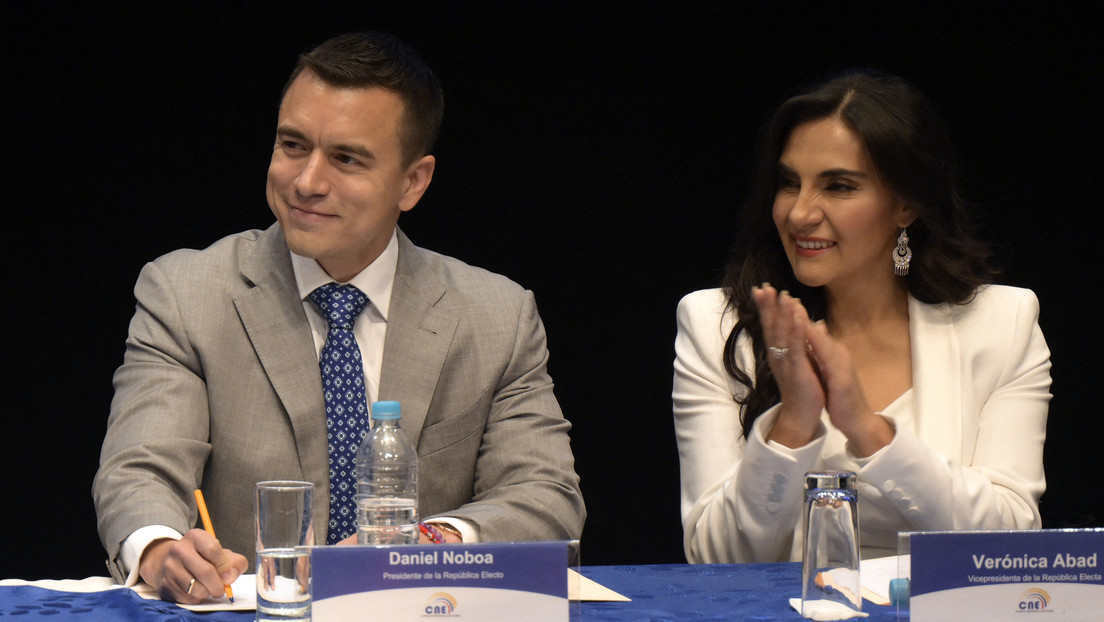 ¿Ruptura del binomio presidencial de Ecuador? Lo que dejó el encargo de Noboa a Abad en Israel