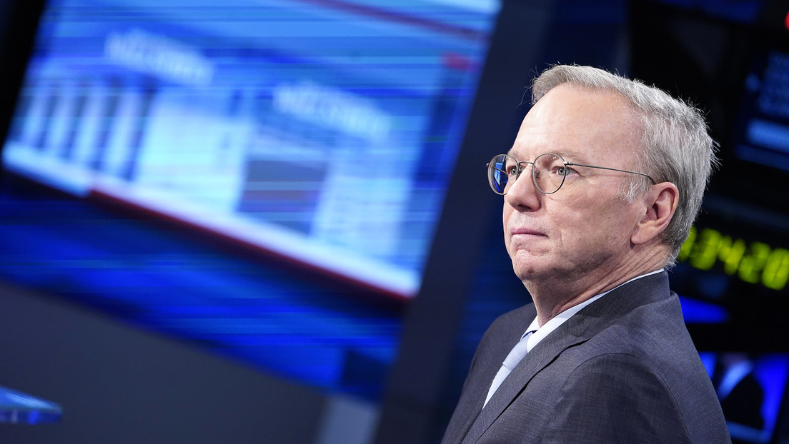 El exdirector ejecutivo de Google, Eric Schmidt