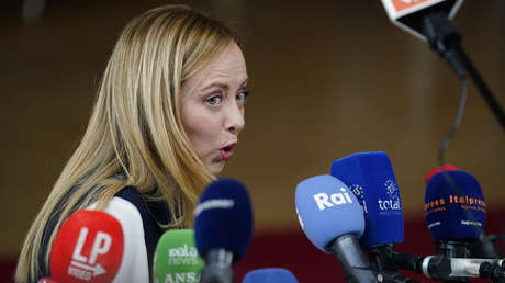 Primera ministra de Italia confiesa a los bromistas rusos que Occidente "se ha cansado" de Ucrania