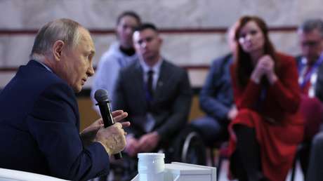 El presidente de Rusia, Vladímir Putin.