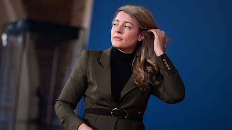 La ministra de Asuntos Exteriores de Canadá, Melanie Joly