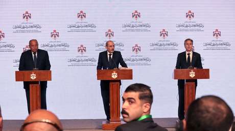 Blinken rechaza propuestas de los cancilleres de Egipto y Jordania sobre cese al fuego en Gaza