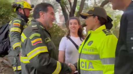 Encuentran en Colombia a empresario que fue secuestrado en una montaña de Bogotá