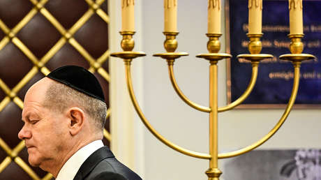 Scholz conmemora la 'Noche de los cristales rotos' y dice estar "avergonzado" por la nueva ola antisemita en Alemania