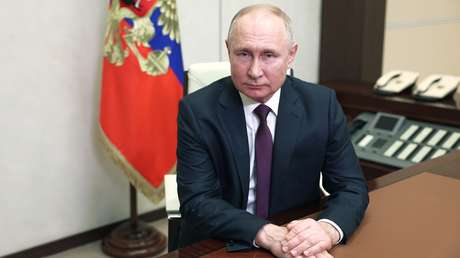 El presidente de Rusia, Vladímir Putin