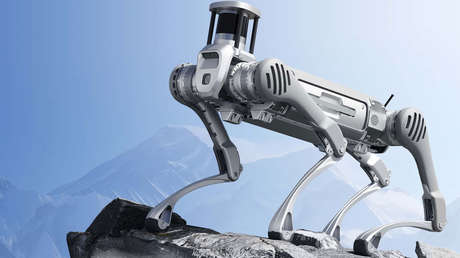 Este perro robótico chino es capaz de moverse en cualquier entorno y caminar a seis metros por segundo (VIDEO)