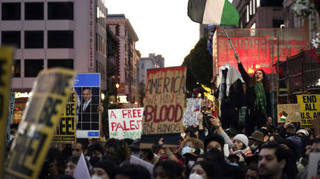 Masivas manifestaciones en EE.UU. a favor y en contra del alto al fuego en Gaza