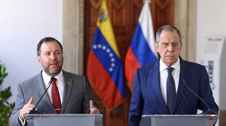 Lavrov se reúne con su homólogo de Venezuela, Yván Gil, en Moscú