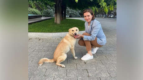 El perro de la presidenta de Moldavia muerde a un jefe de Estado (VIDEO)