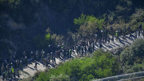 VIDEO: Más de 400 inmigrantes ilegales intentaron entrar a España desde Marruecos