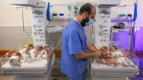 Medios: Mueren 8 bebés evacuados del hospital Al Shifa de Gaza