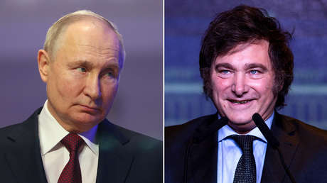 Putin felicita a Milei por su victoria en las presidenciales en Argentina