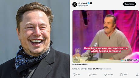 Se viraliza un tuit de Elon Musk con el cómico español Risitas 'hablando' del despido del jefe de OpenAI