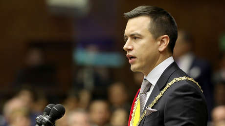 Daniel Noboa: "Ecuador está en su peor momento"