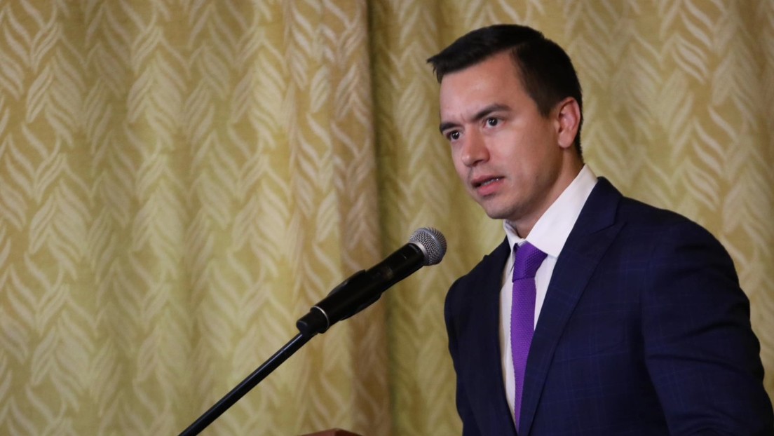 Noboa recibe una "solicitud de acuerdo de paz" de una banda criminal de Ecuador