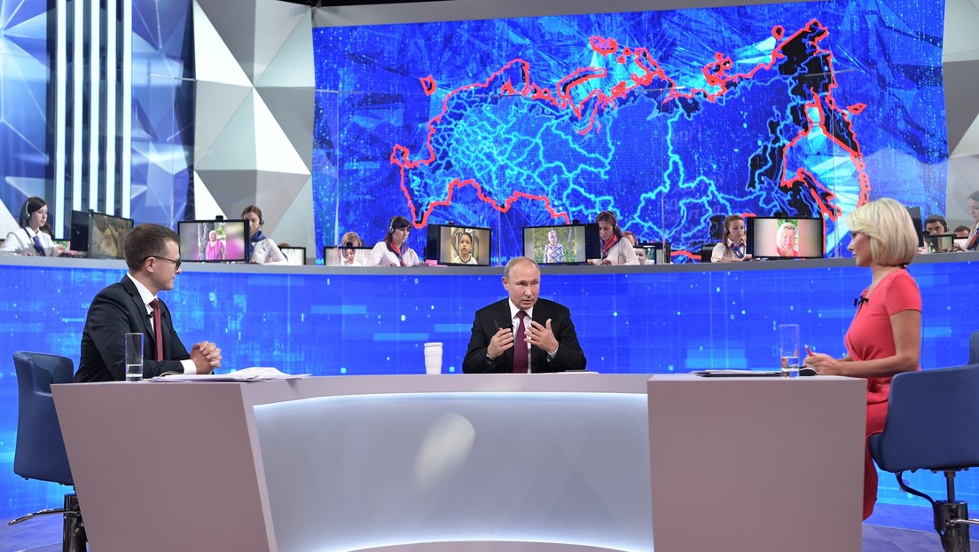 ¿En qué consiste la tradicional maratón de preguntas y respuestas con Vladímir Putin?