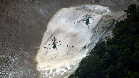 Una "histórica" operación en la Amazonía desmantela red de minería ilegal entre Colombia y Brasil