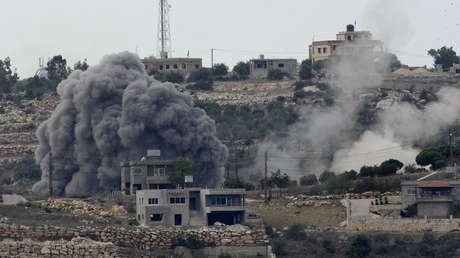 VIDEOS: Fuertes explosiones durante ataques israelíes en el sur del Líbano