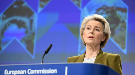 La presidenta de la Comisión Europea, Ursula von der Leyen