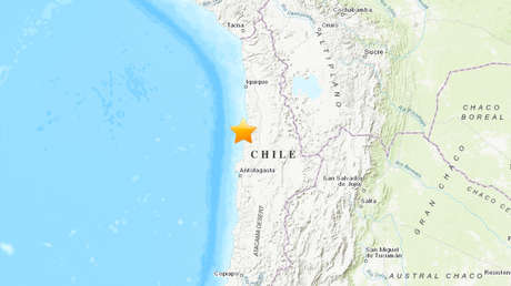 Un sismo de magnitud 6,1 se registra en la región chilena de Antofagasta