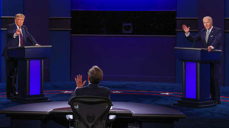 Trump afirma que ansía debatir con Biden