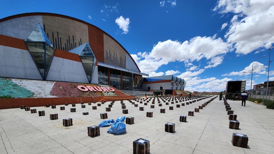 Bolivia decomisa una cantidad récord de 8,7 toneladas de cocaína (FOTOS, VIDEO)