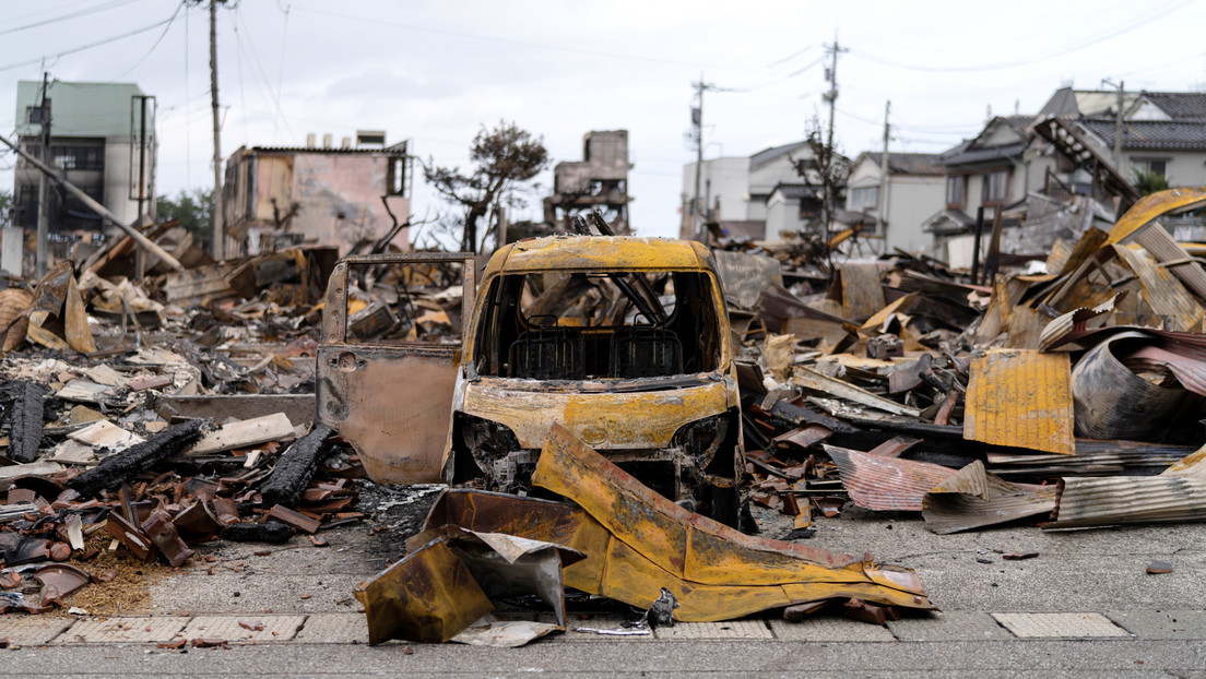 Sismo en Japón aumenta en más de 4 kilómetros la superficie de una isla