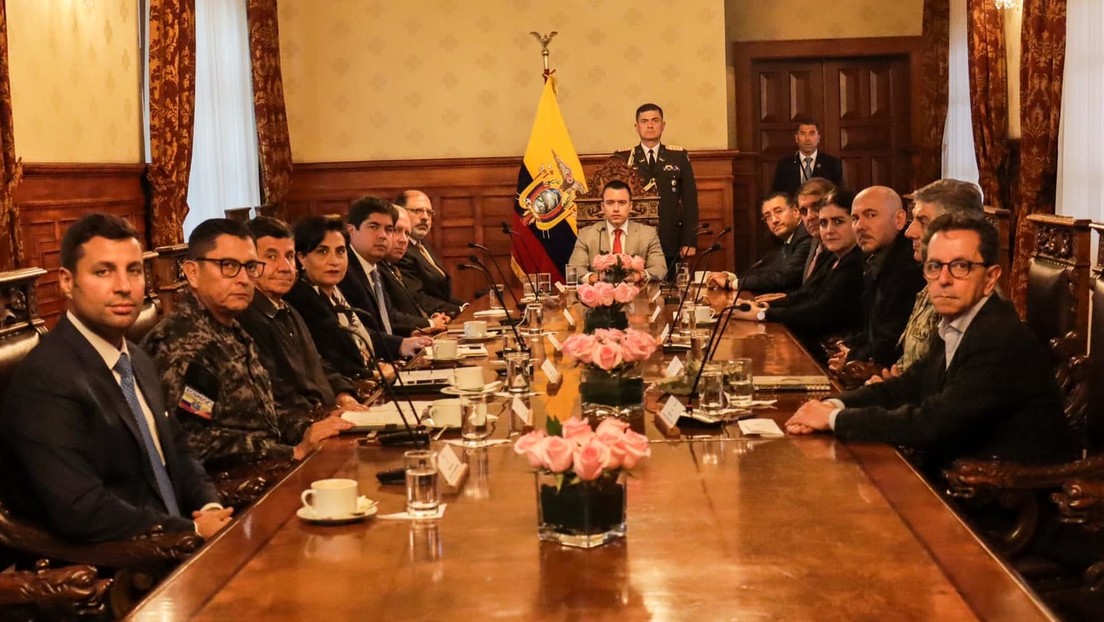 Daniel Noboa: "Estamos en un estado de guerra y no podemos ceder ante estos grupos terroristas"