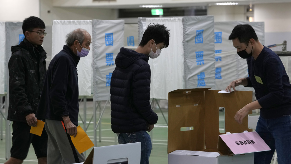 Taiwán celebra comicios legislativos y presidenciales