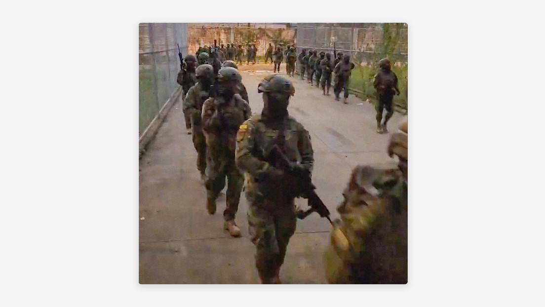 Policía y Fuerzas Armadas de Ecuador intervienen la Cárcel Regional de Guayas