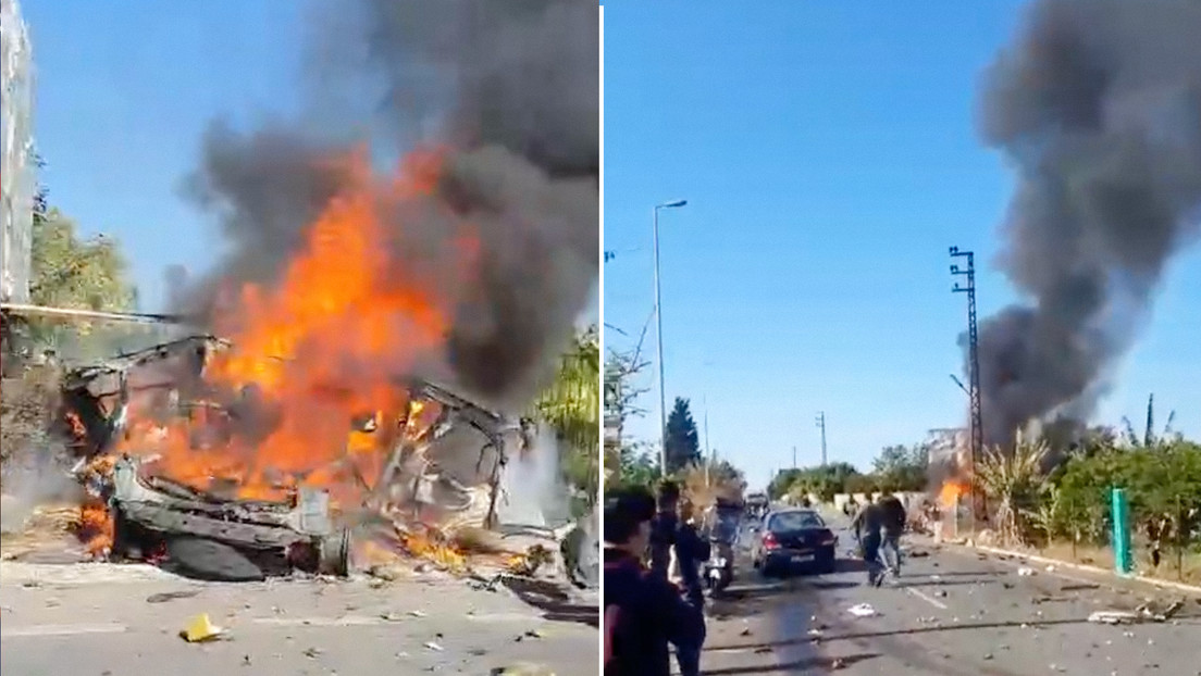 Un equipo de RT es testigo de un ataque israelí en el sur del Líbano (VIDEOS)