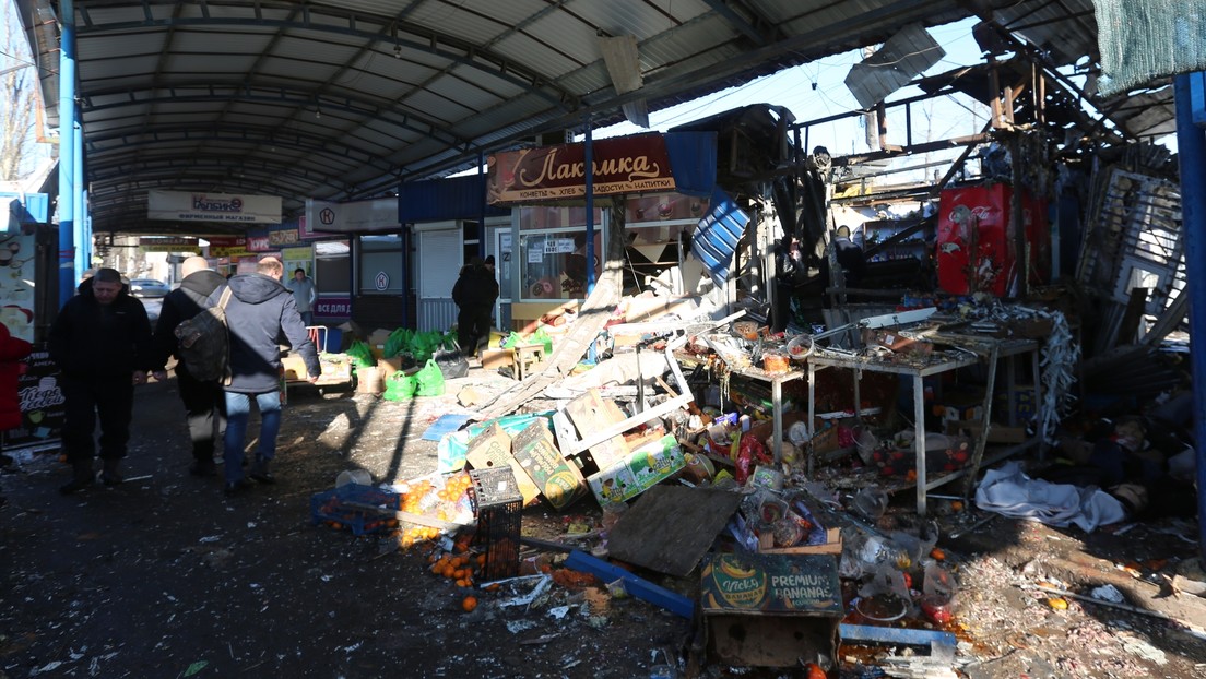 "Monstruoso acto terrorista": el Kremlin condena el ataque ucraniano que mató a 27 civiles en Donetsk