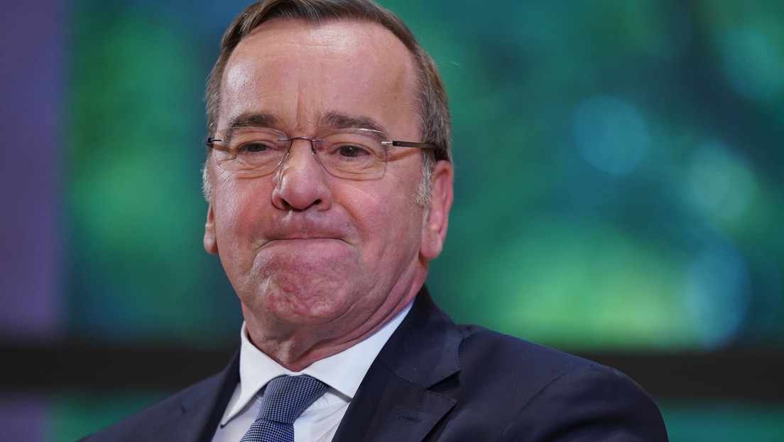 El ministro de Defensa de Alemania, Boris Pistorius