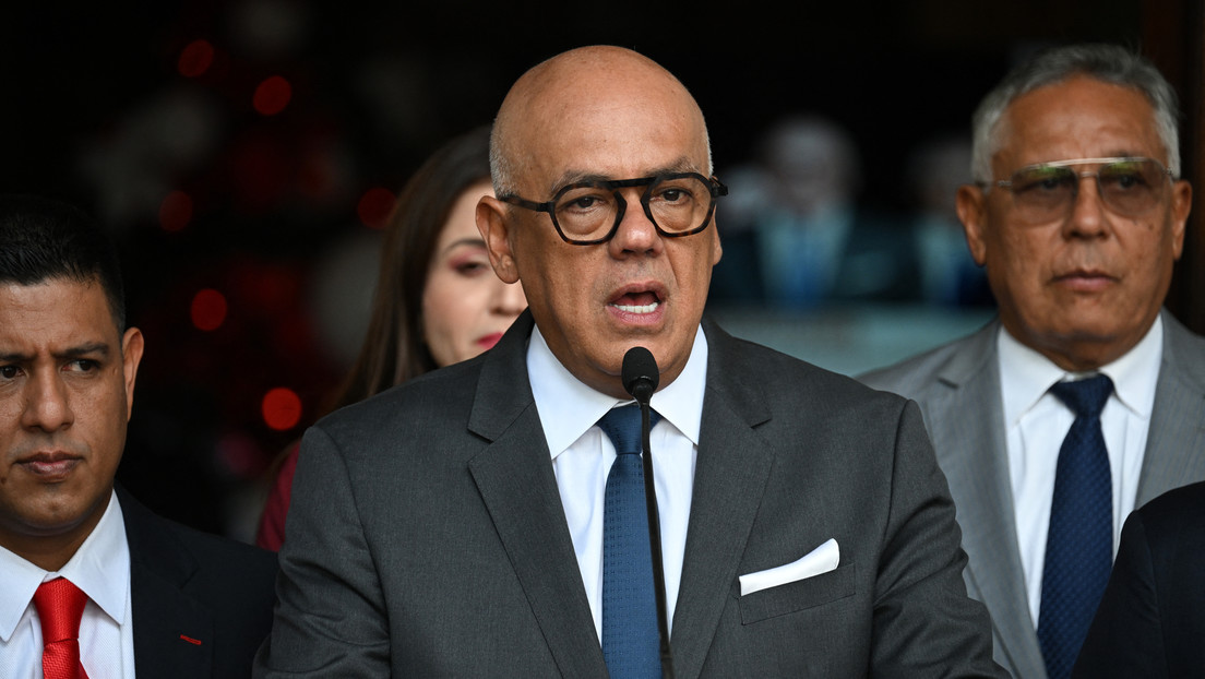 El presidente de la Asamblea Nacional (AN) de Venezuela, Jorge Rodríguez