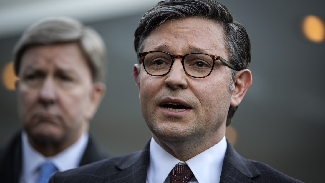 El presidente de la Cámara de Representantes de EE.UU., Mike Johnson