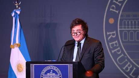 El presidente argentino, Javier Milei