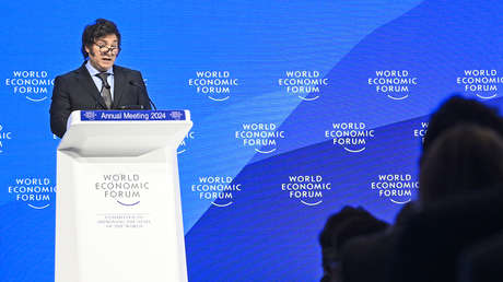 "Clase magistral", "faro del mundo", "sensacional": vocero ensalza el polémico discurso de Milei en Davos