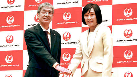 Exazafata de Japan Airlines se convierte en la primera presidenta de la aerolínea