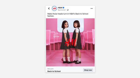 Acusan a H&M de sexualizar a menores en su campaña publicitaria de uniformes escolares