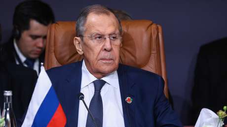 El canciller ruso, Serguéi Lavrov