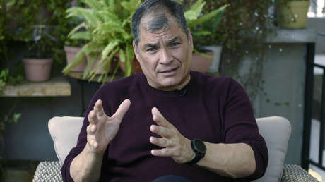El expresidente de Ecuador, Rafael Correa