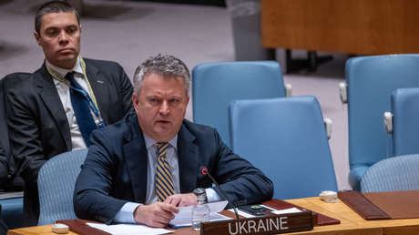 El representante permanente de Ucrania ante la ONU, Serguéi Kislitsa