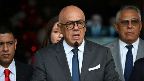 El presidente de la Asamblea Nacional (AN) de Venezuela, Jorge Rodríguez