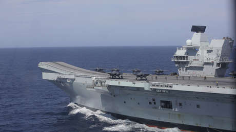 El Reino Unido planea desplegar un portaviones en el mar Rojo