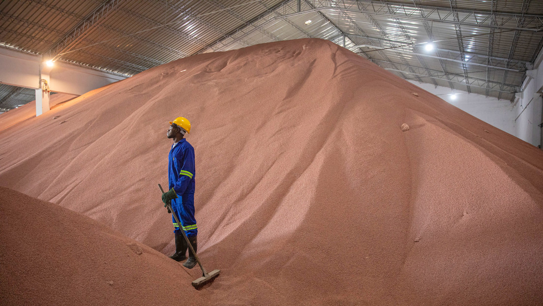 Fertilizantes rusos gratuitos para Zimbabue llegan a un puerto de Mozambique